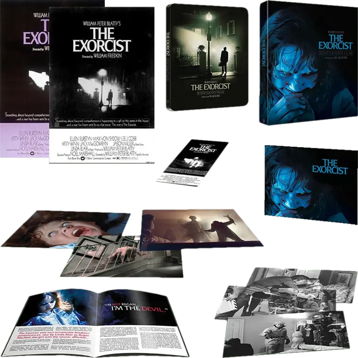 L'Exorciste Edition Ultra Collector Blu Ray 4K visuel produit definitif
