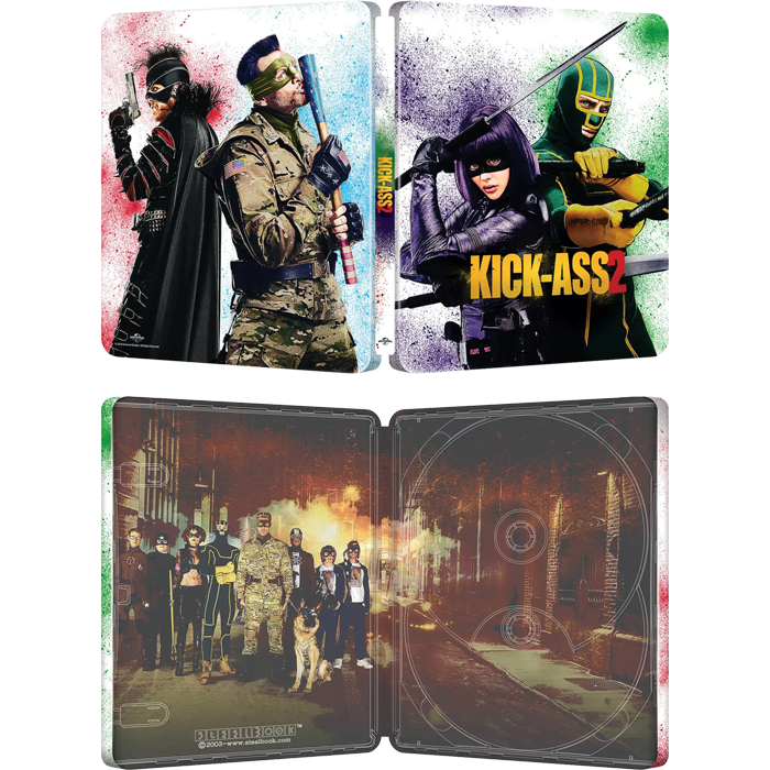 kick ass 2 4K steelbook visuel definitif produit