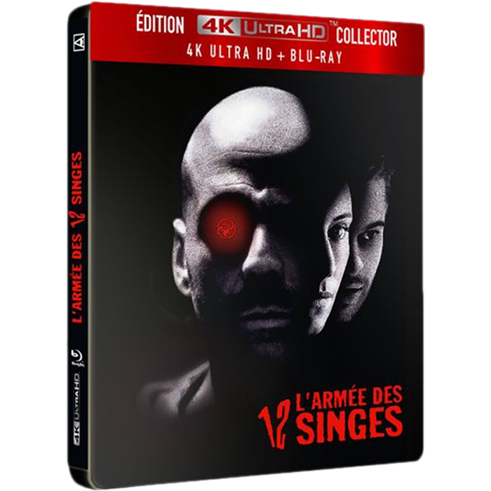 L'Armée des 12 singes 4K Steelbook visuel produit v1