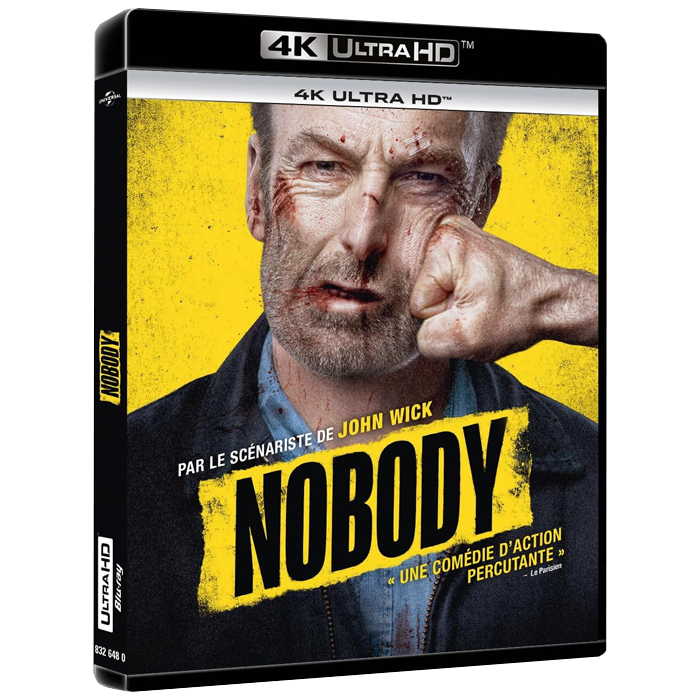 nobody blu ray 4k visuel produit