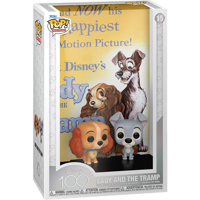 Funko Pop Movie Poster La Belle et le Clochard visuel produit v2