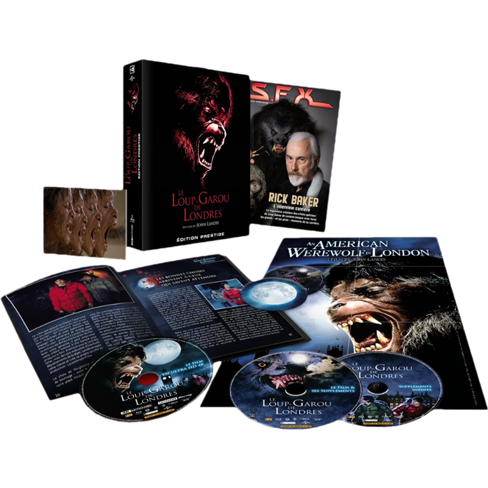 le loup garou de londres 4K edition ultra prestige visuel definitif produit