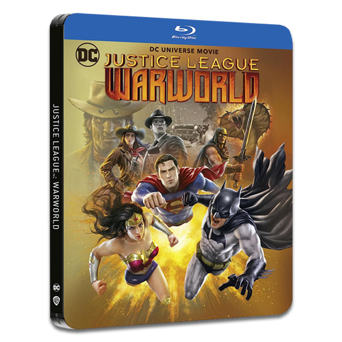 justice league warworld blu ray steelbook visuel produit