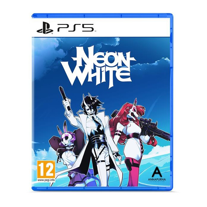 neon white sur ps5 visuel produit