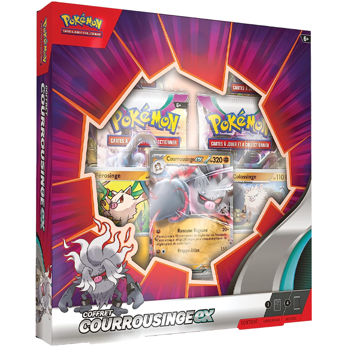 pokemon coffret courrousinge ex visuel produit