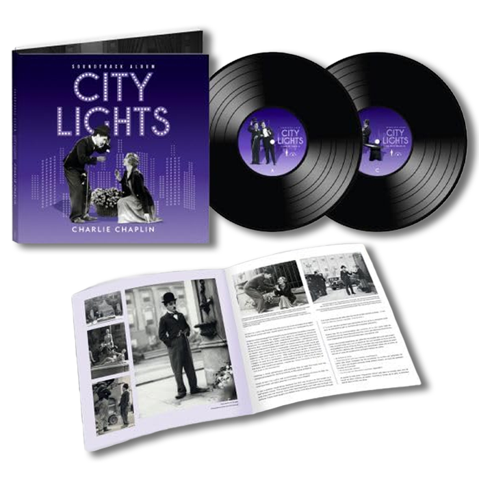 vinyle city lights charlie chaplin deluxe visuel produit