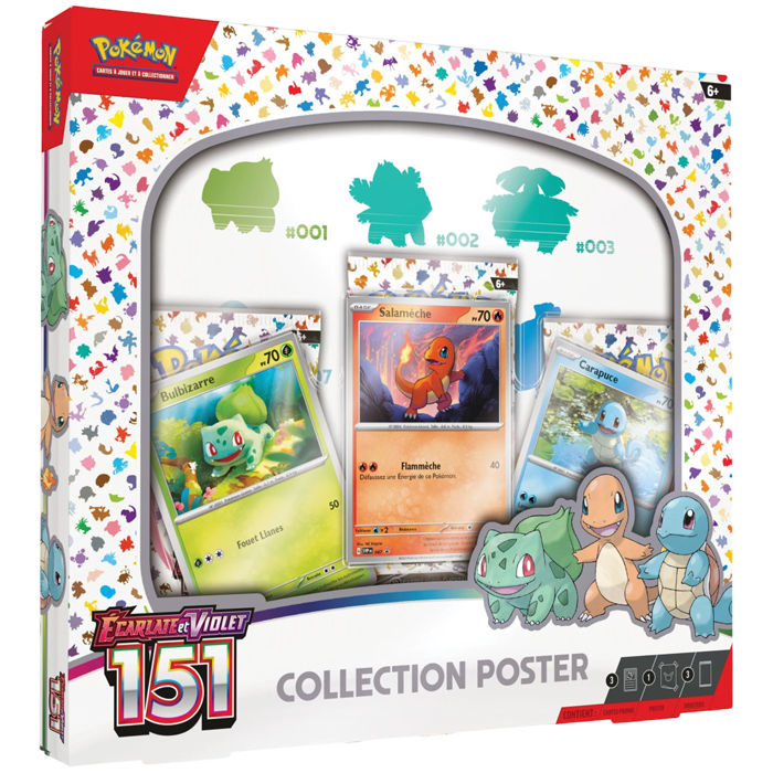 pokemon coffret poster ecarlate violet 151 visuel produit