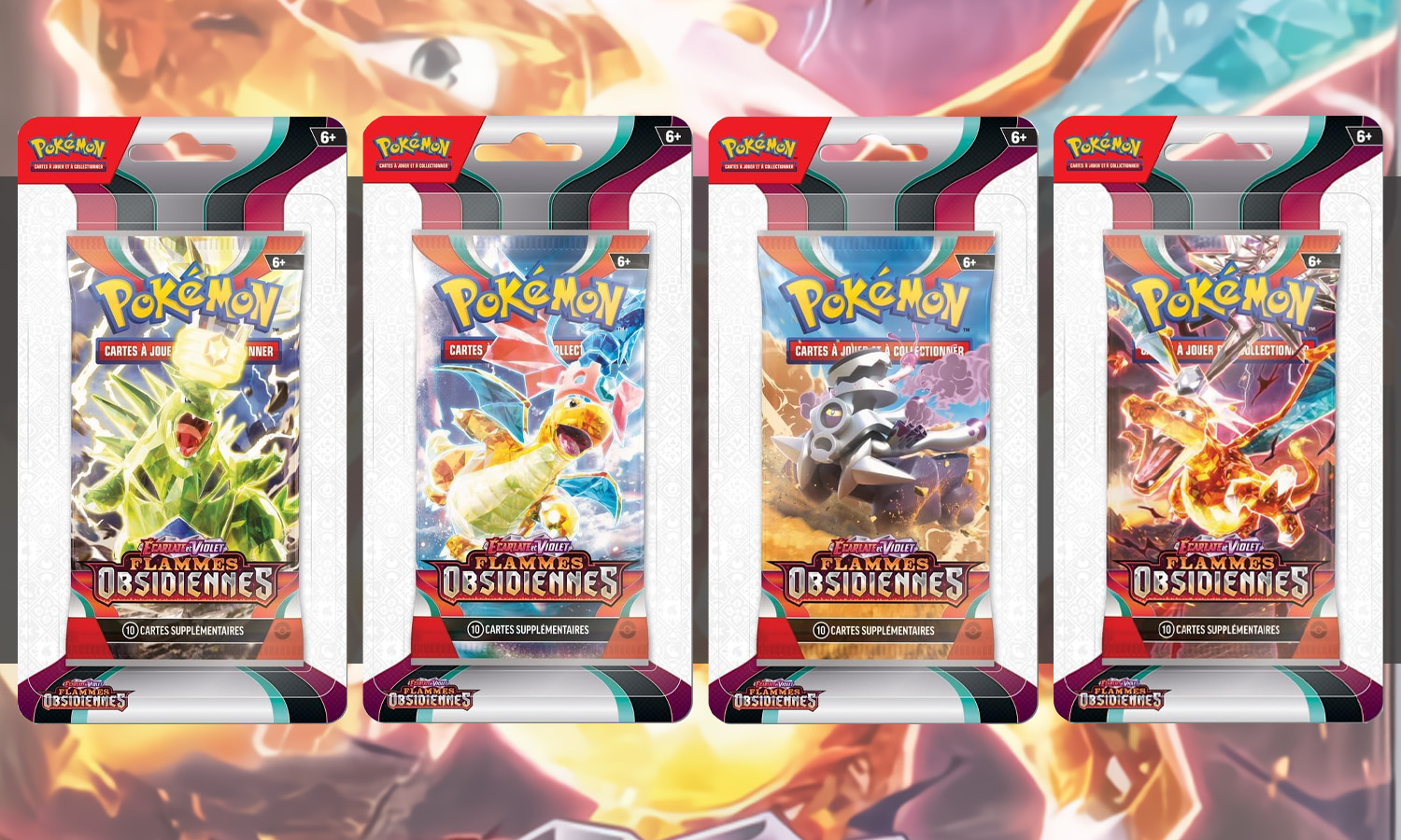Lot 50 boosters Pokemon VF aléatoires - Maxi Rêves