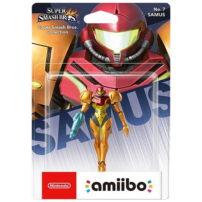 amiibo smash bros samus n°7 visuel produit