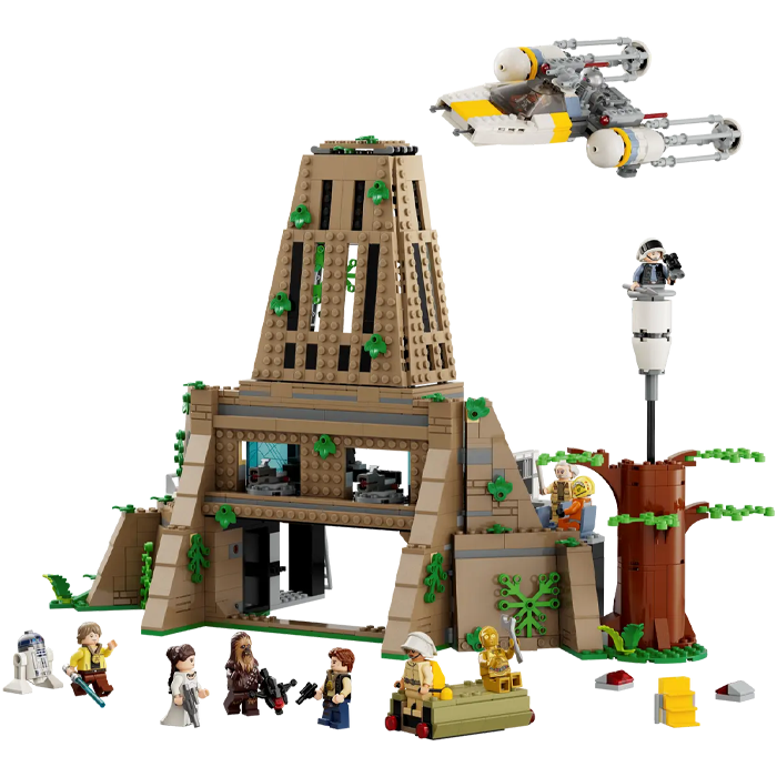 lego star wars la base rebelle de yavin 4 visuel produit