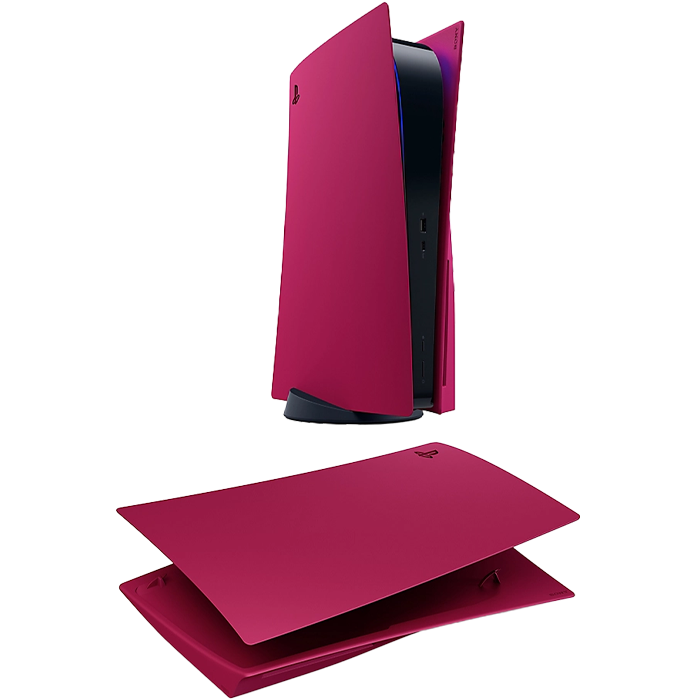 façade ps5 cosmic red visuel produit