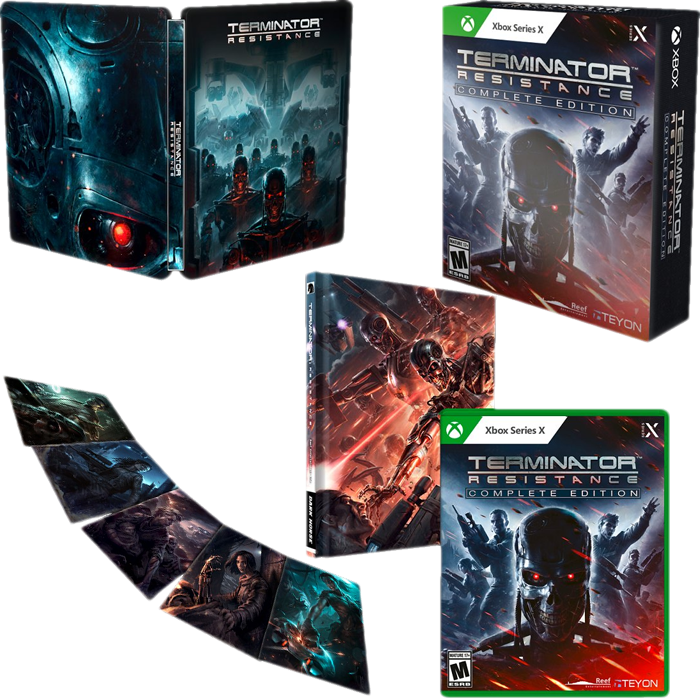 terminator resistance collector xbox series x visuel produit