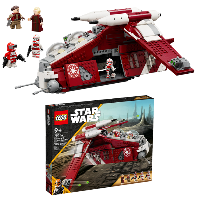 lego navette des gardes de coruscant 75354 visuel produit
