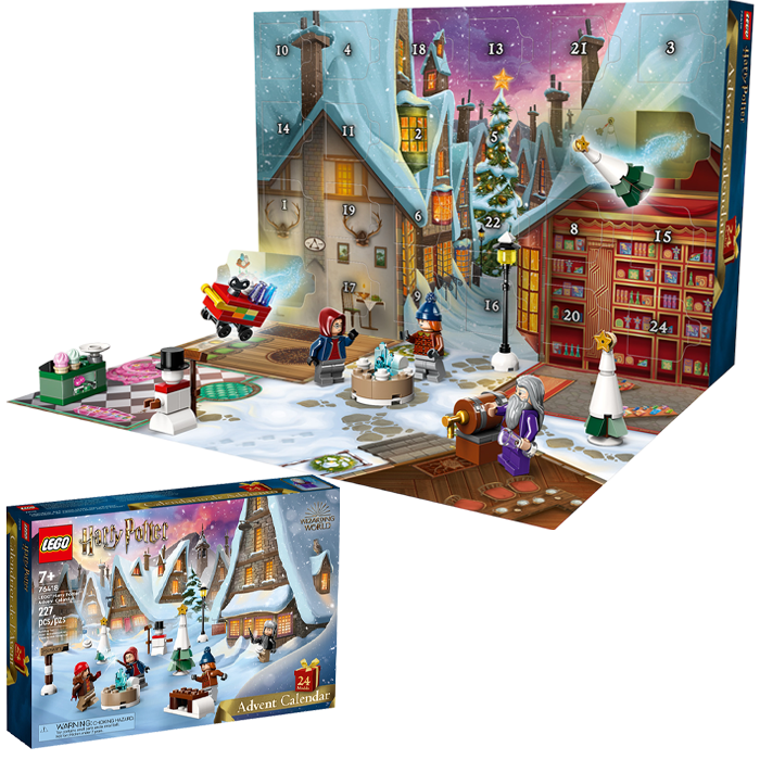 lego calendrier avent lego harry potter 2023 visuel produit