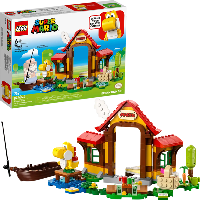 lego pique nique chez mario 71422 visuel produit