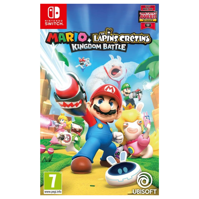 mario et les lapins crétins kingdom battle switch visuel produit