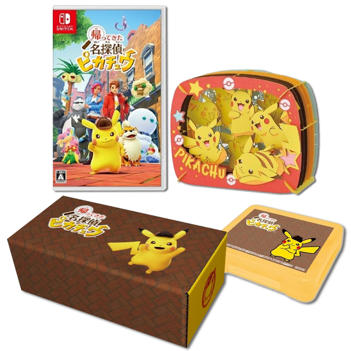 retour detective pikachu visuel produit amazon japon sans carte