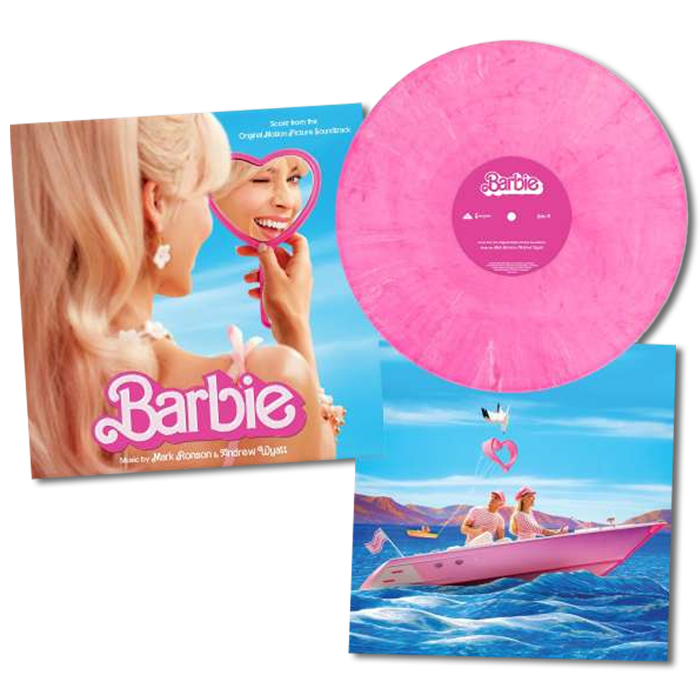 vinyle barbie rose original score visuel produit