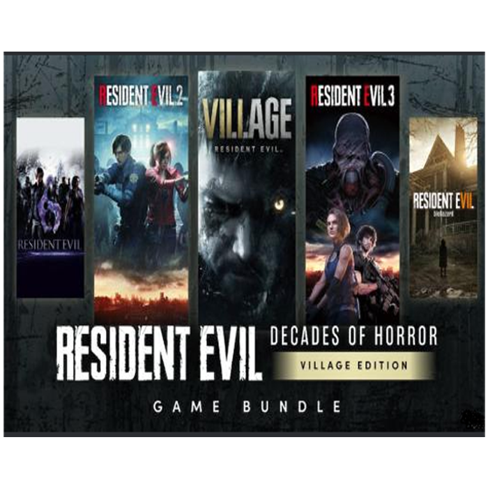 humble bundle resident evil visuel produit