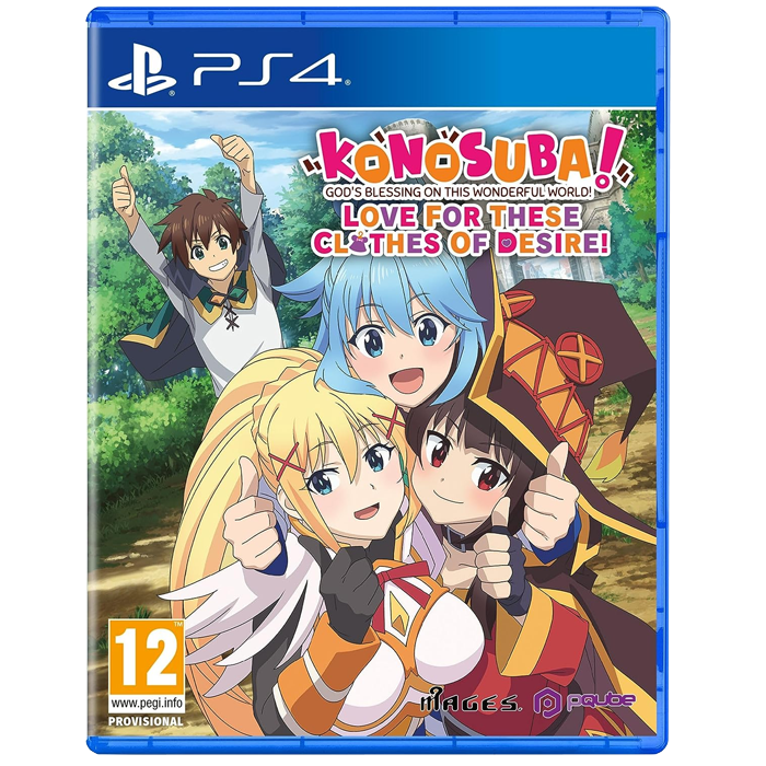 konosuba gods blessing on this wonderful world ps4 visuel produit