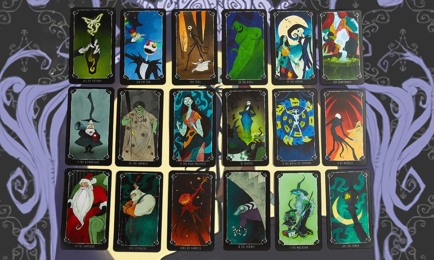 le tarot et son guide etrange noel monsieur jack visuel slider