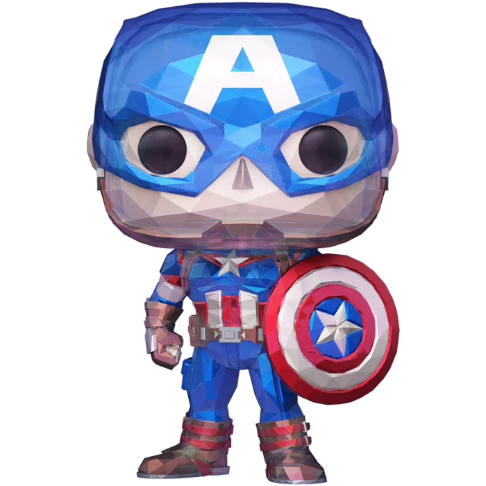 funko pop captain america facet visuel produit