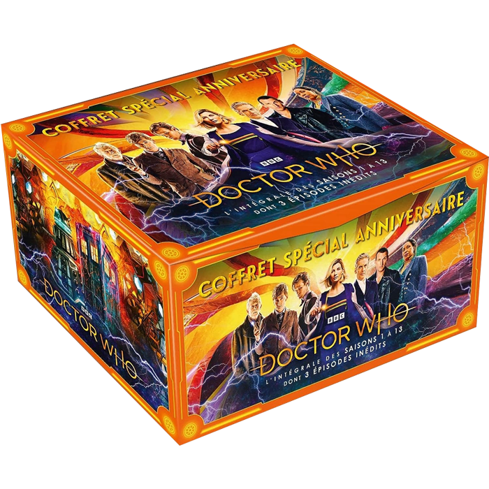 DOCTOR WHO INTEGRALE DVD 60 EME ANNIVERSAIRE VISUEL PRODUIT
