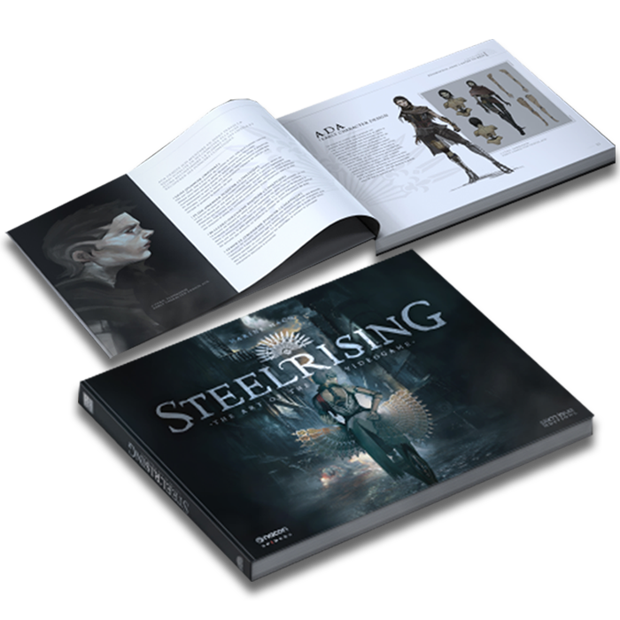 artbook steelrising visuel produit