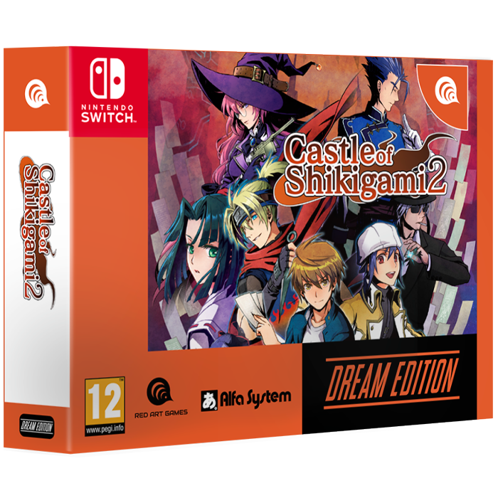 castle of shikigami 2 dream edition switch visuel produit