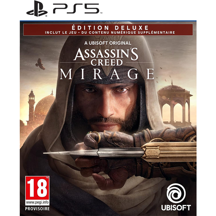 assassin's creed mirage deluxe ps5 edition visuel definitif produit
