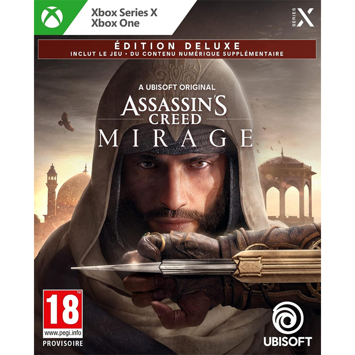 assassin's creed mirage deluxe xbox edition visuel definitif produit