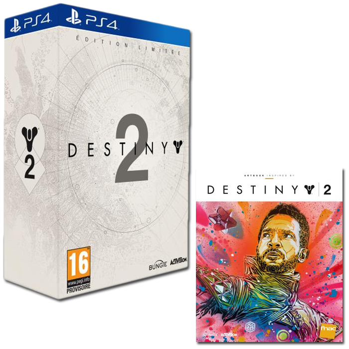 destiny 2 édition limitée ps4 artbook