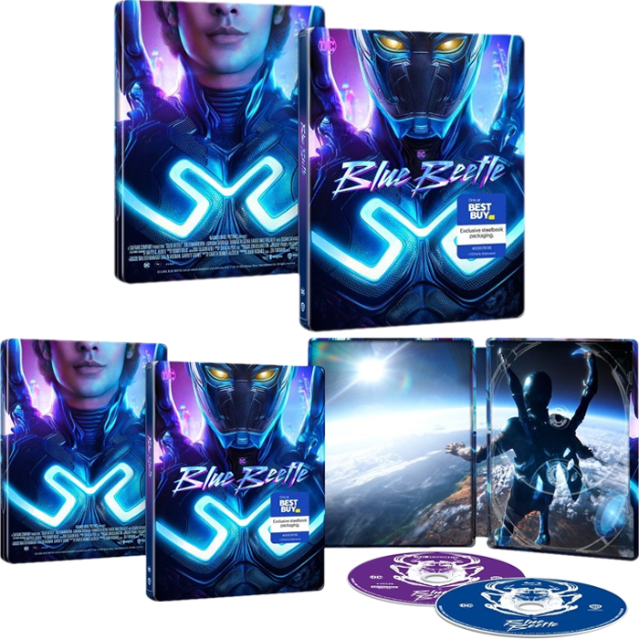 blue beetle 4k steelbook visuel definitif US produit