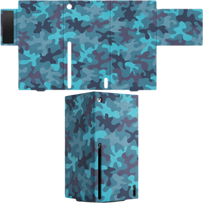 Habillage mineral Camo Xbox Series X visuel produit