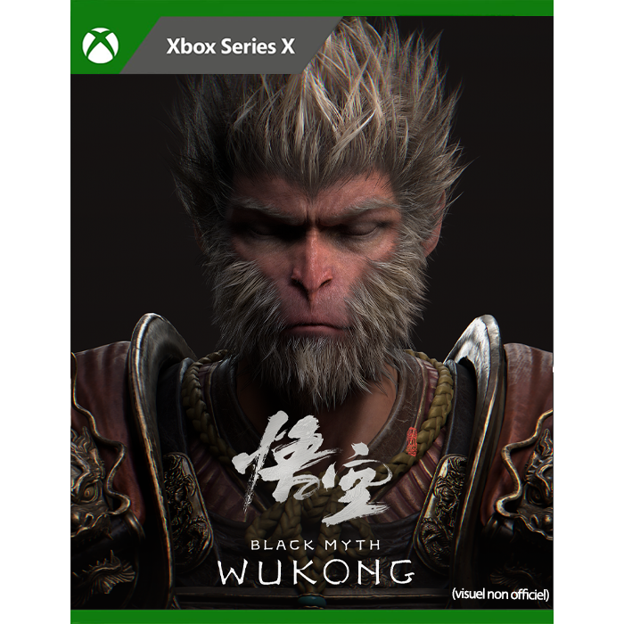 black myth wukong xbox series x visuel produit provisoire