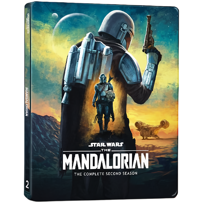 the mandalorian saison 2 blu ray steelbook 4k visuel produit