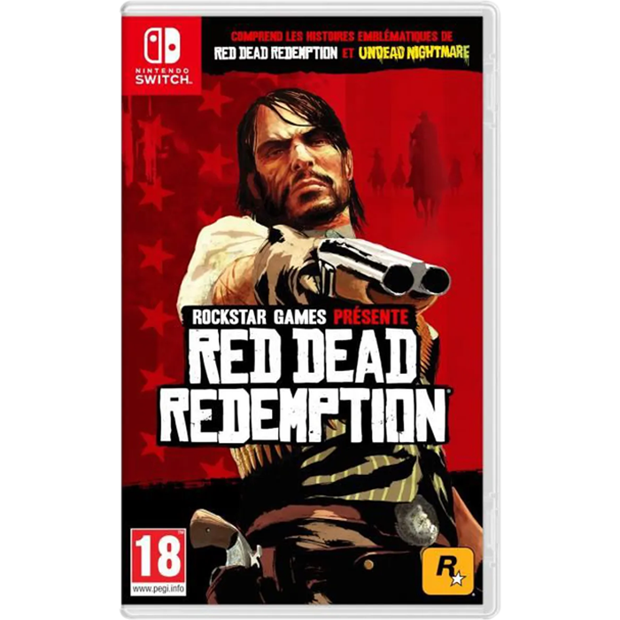 Red Dead Redemption Switch visuel definitif produit