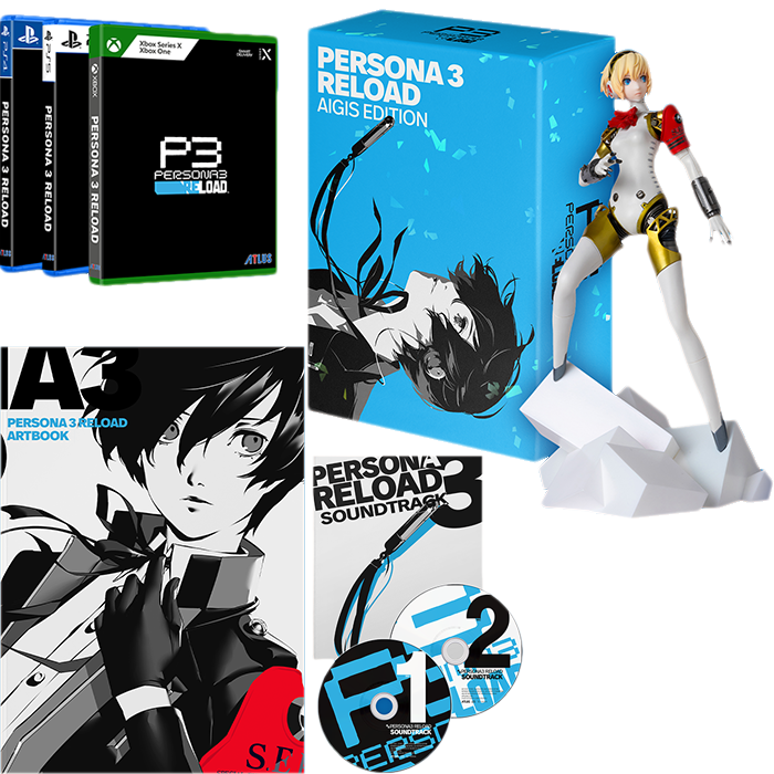 persona 3 reload collector aigis visuel produit