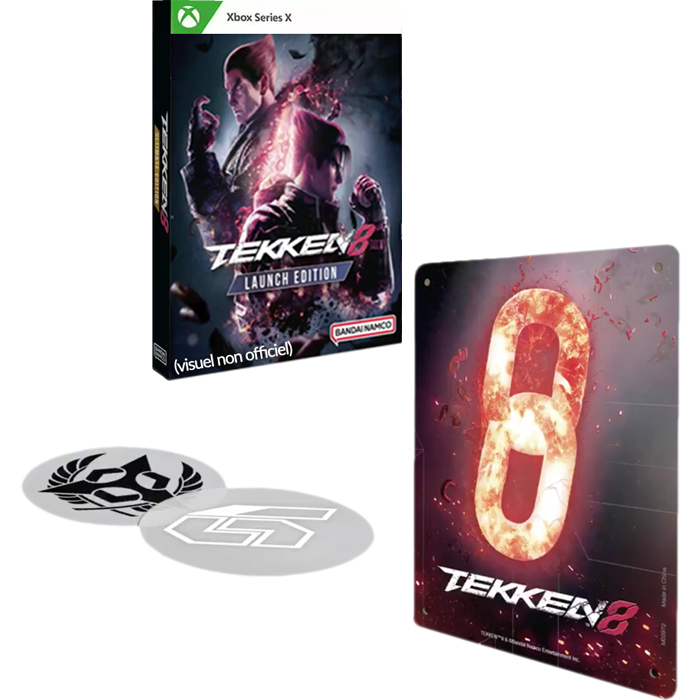 Tekken 8 launch Edition xbox visuel provisoire produit