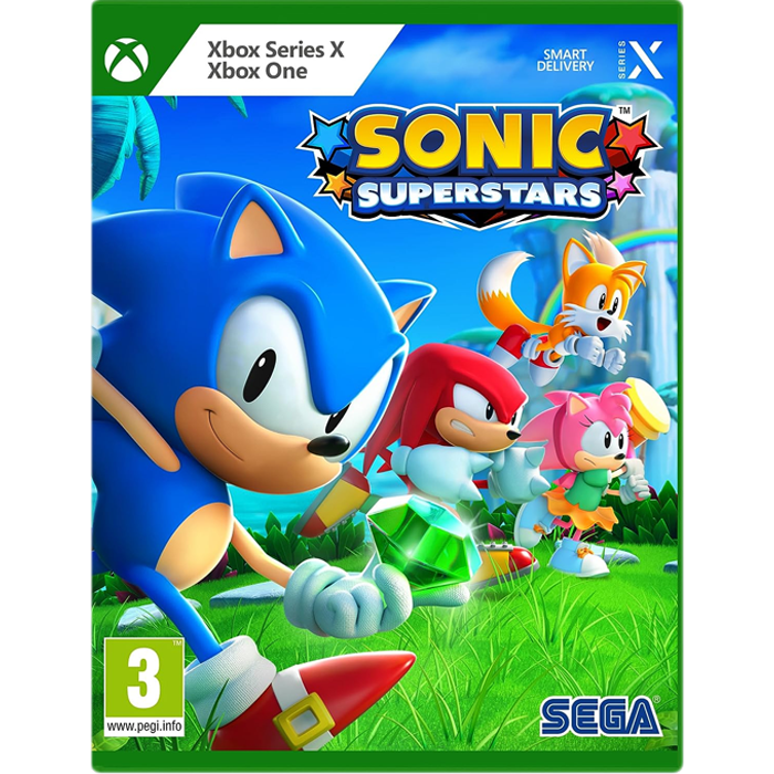 sonic superstars xbox visuel definitif produit