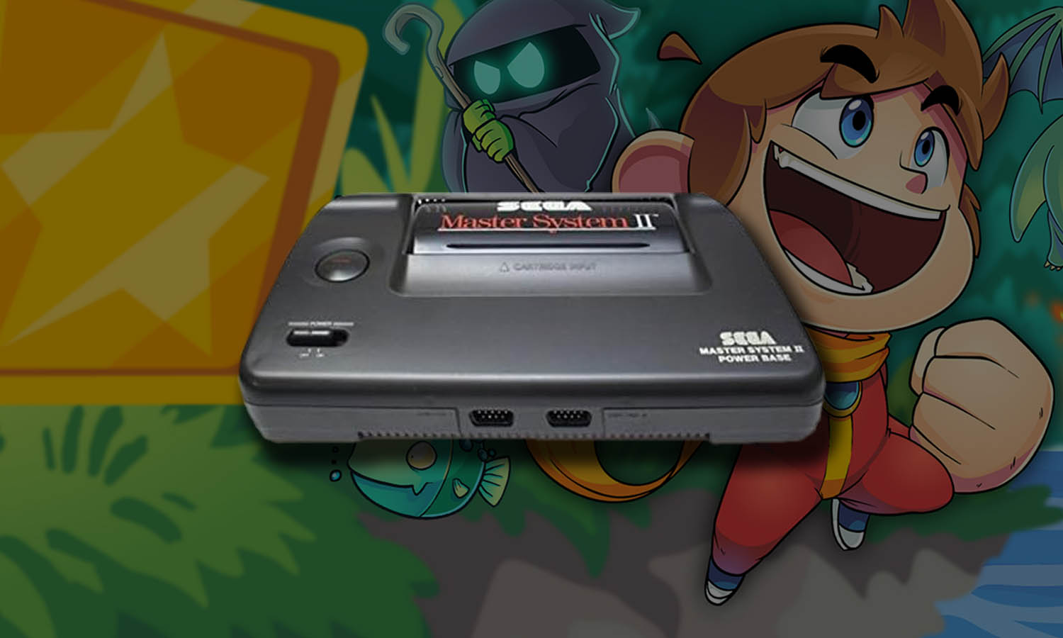 SLIDER article sega master system 2 alex kidd in miracle world