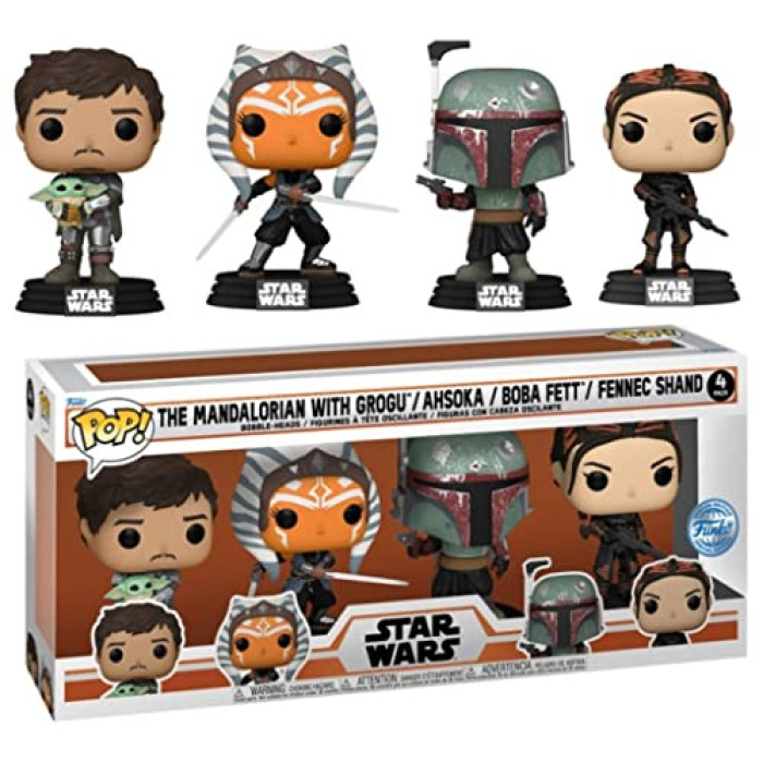 funko pop star wars lot de 4 groguahokaboba fettfeng shand visuel produit