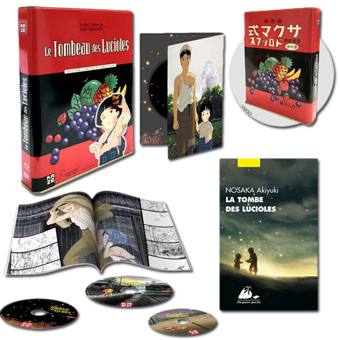 le tombeau des lucioles candy box blu ray collector