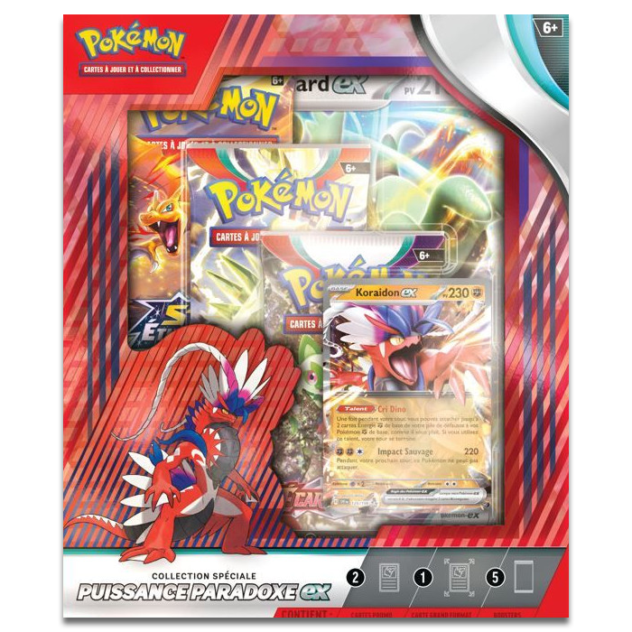 coffret pokemon puissance paradoxe ex aout 2023 visuel produit