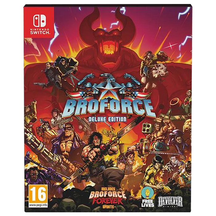broforce deluxe switch visuel produit
