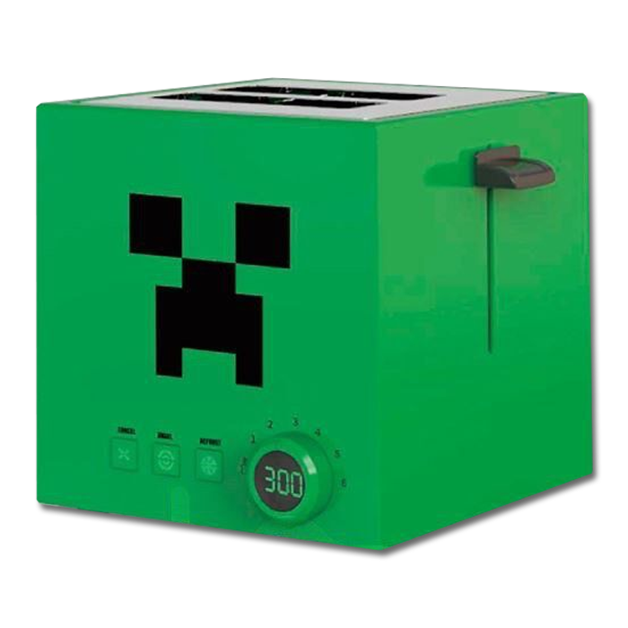 toaster minecraft vert visuel produit