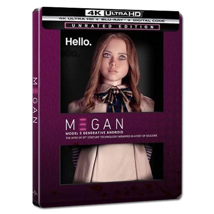 m3gan 4k steelbook visuel définitif