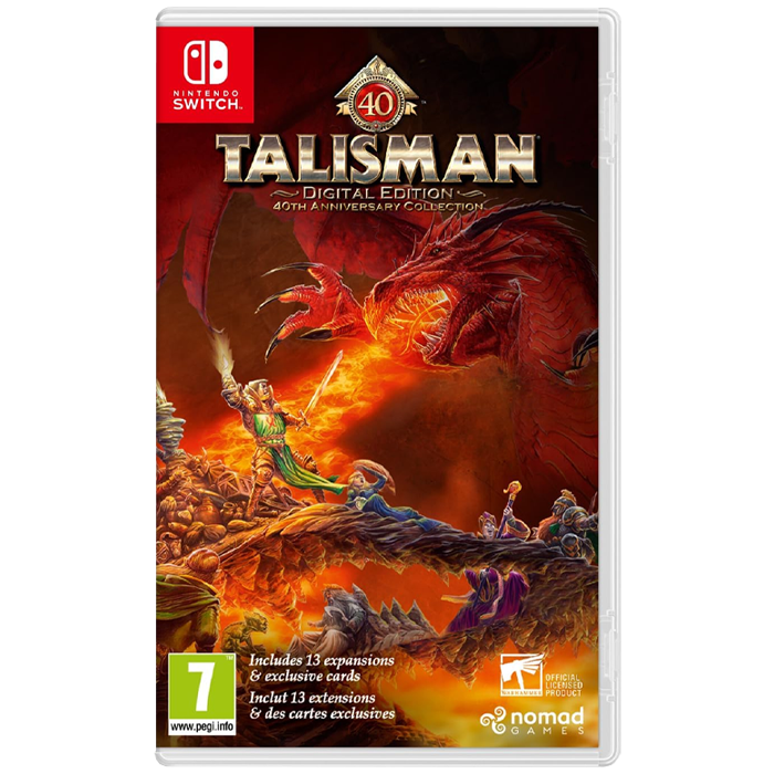 talisman digital edition 40eme anniversaire visuel produit switch