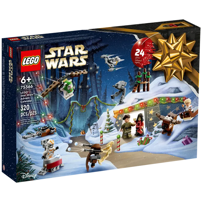 lego star wars calendrier de l’avent 2023 75366 visuel produit
