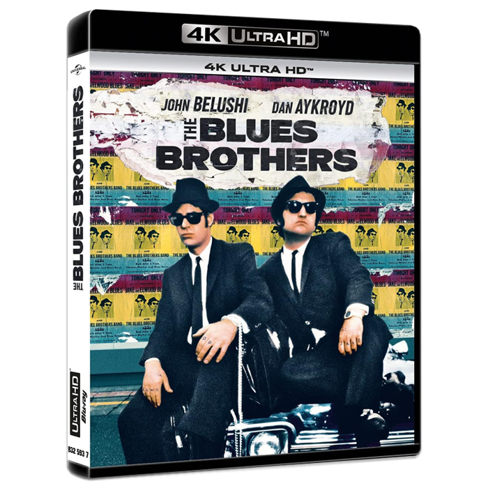 the blues brothers blu ray 4k visuel produit